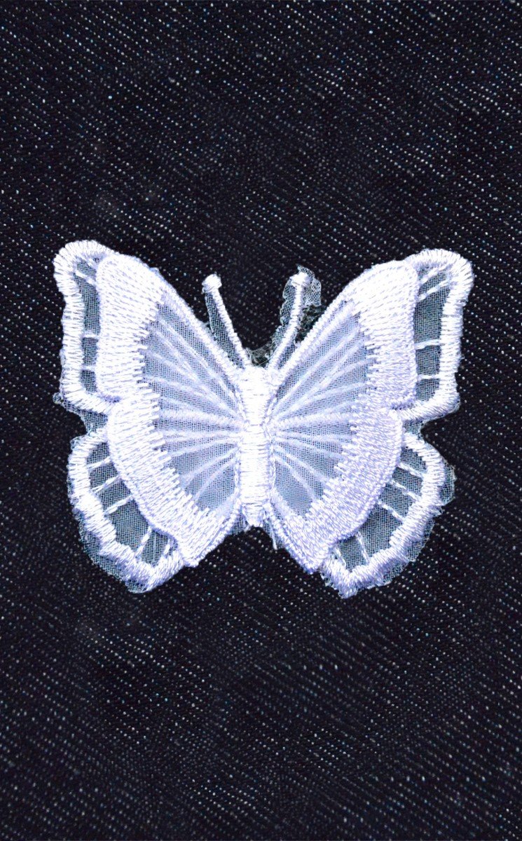 Naprasowanka koronkowa Motyl 3