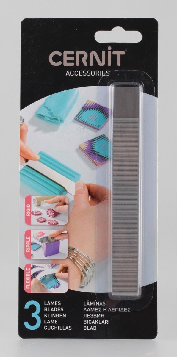 The Clay and Paint Factory SA Zestaw ostrzy do modeliny, 3 rodzaje