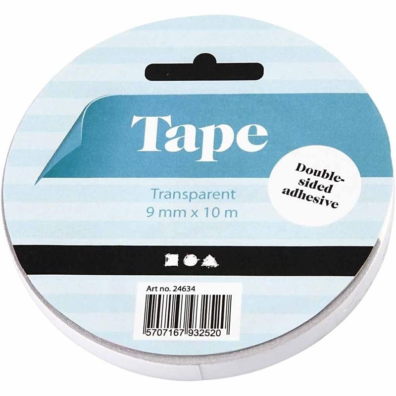 Creativ Company A S Taśma dwustronnie klejąca, 10 m