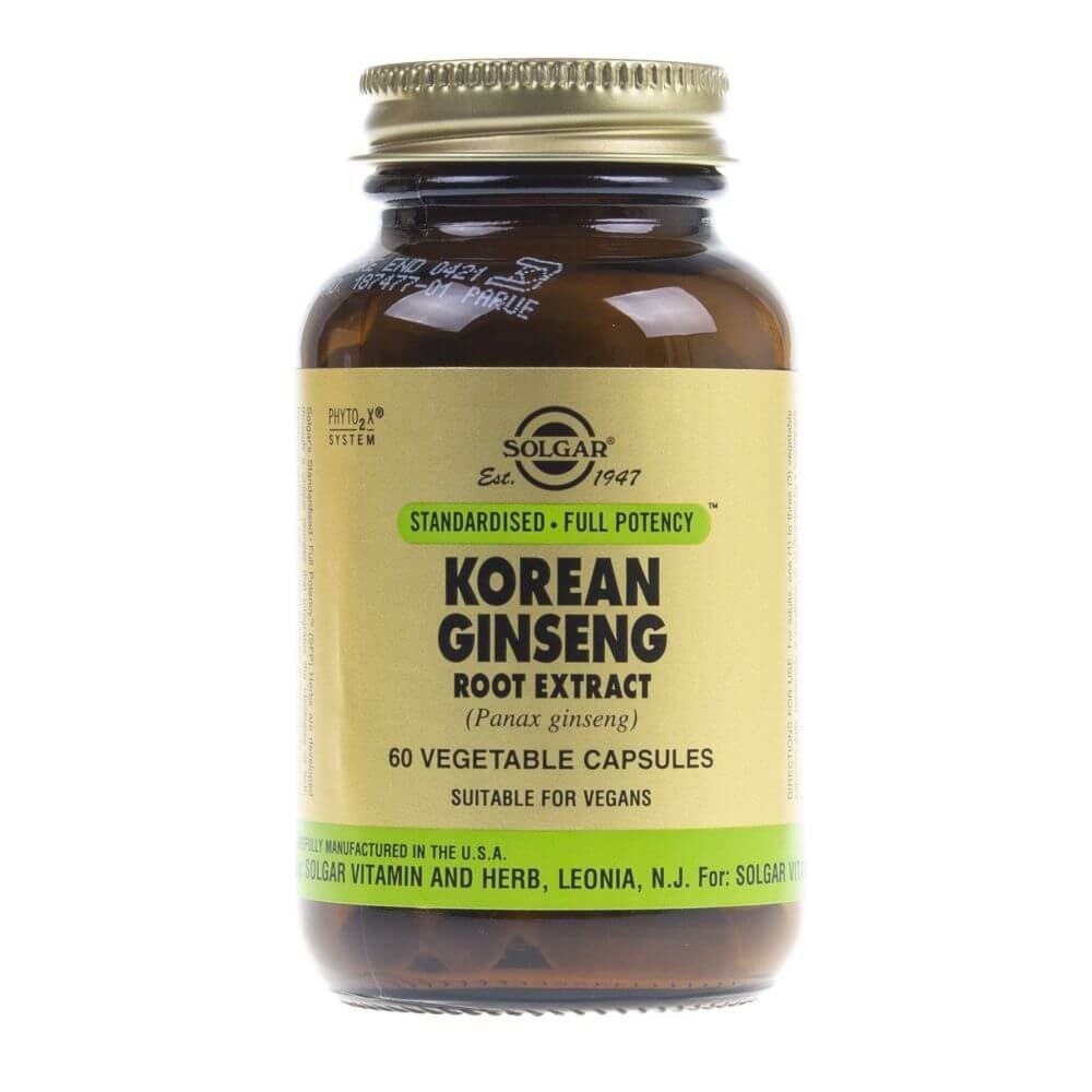 Solgar Korean Ginseng 60 szt.