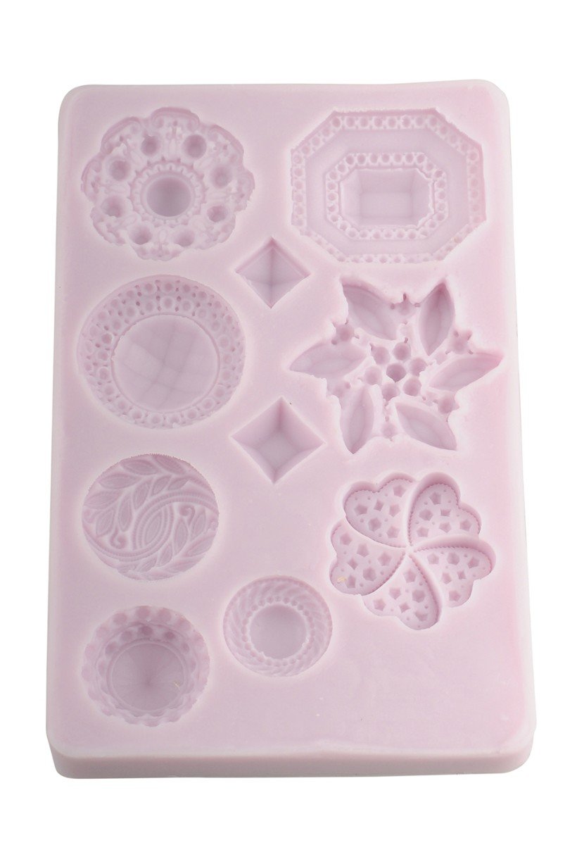 The Clay and Paint Factory SA Forma silikonowa, Ozdoby z diamentami