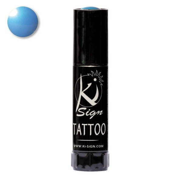 Ki-Sign Tusz do ciała, 5 ml, niebieski metaliczny