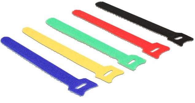 Delock Organizer kabli rzep 150x12mm 10 sztuk (18634)