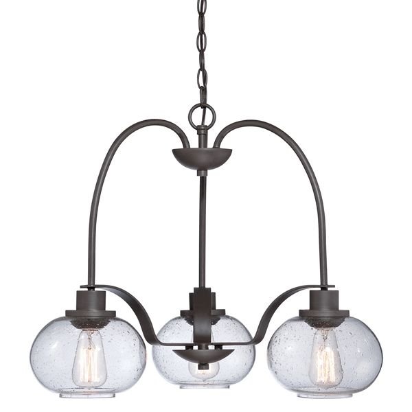 Elstead Lighting Żyrandol vintage Trilogy 3-punktowy