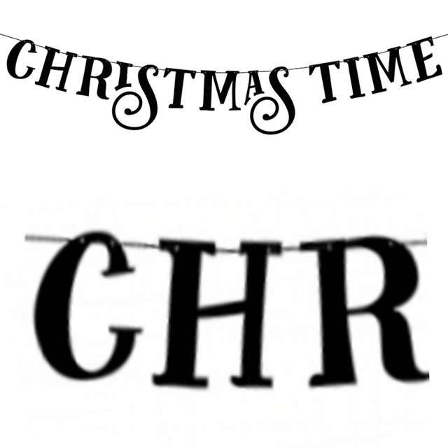 Party Deco Baner Christmas Time - 14 x 80 cm GRL32-010