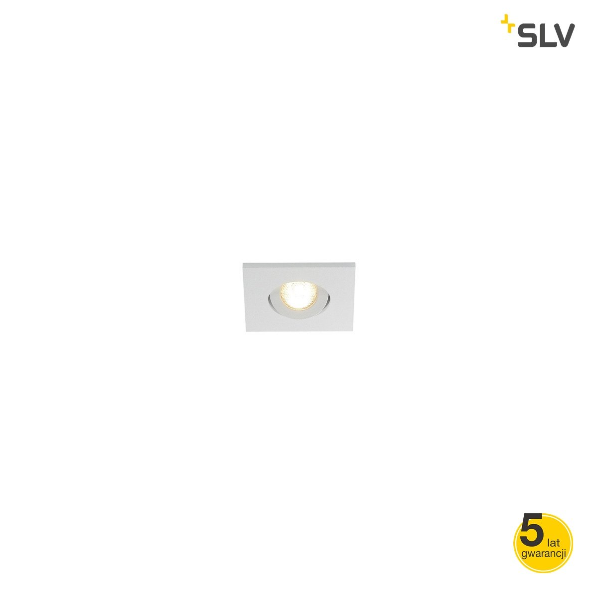 SLV SPOTLINE NEW TRIA MINI DL SQUARE Set 3W 3000K 30° biały mat 114401