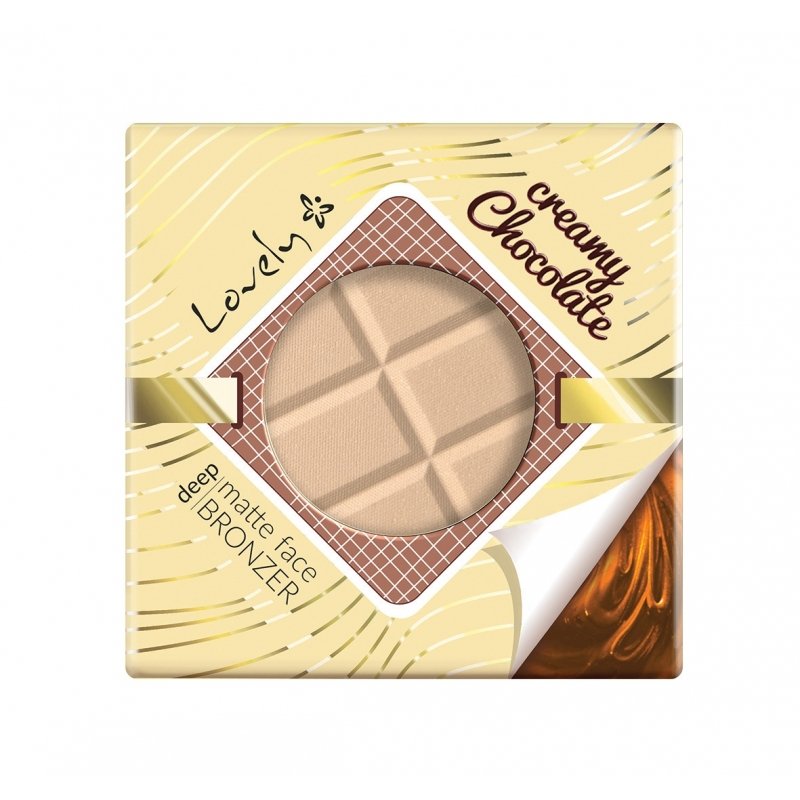Lovely Lovely, bronzer do twarzy Creamy Chocolate, 9 g