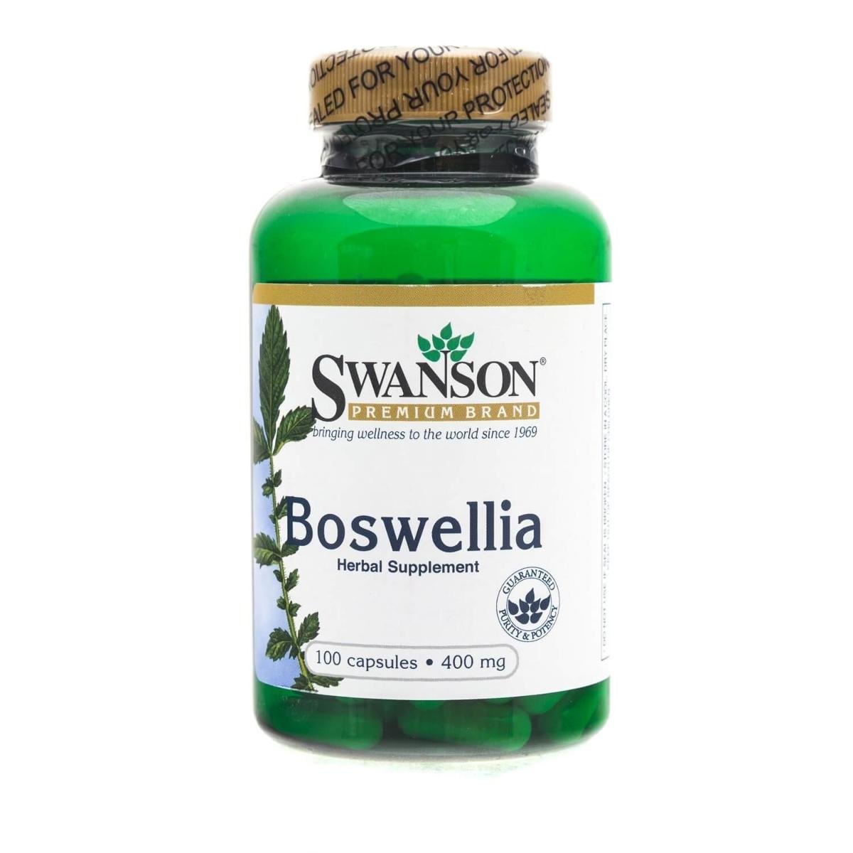 Swanson Boswellia 400 mg 100 kapsułek (SW988)