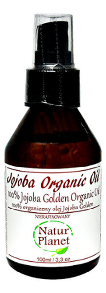 Organic Surge Natur Planet 100% organiczny olej jojoba Golden - Natur Planet Jojoba Oil 100%