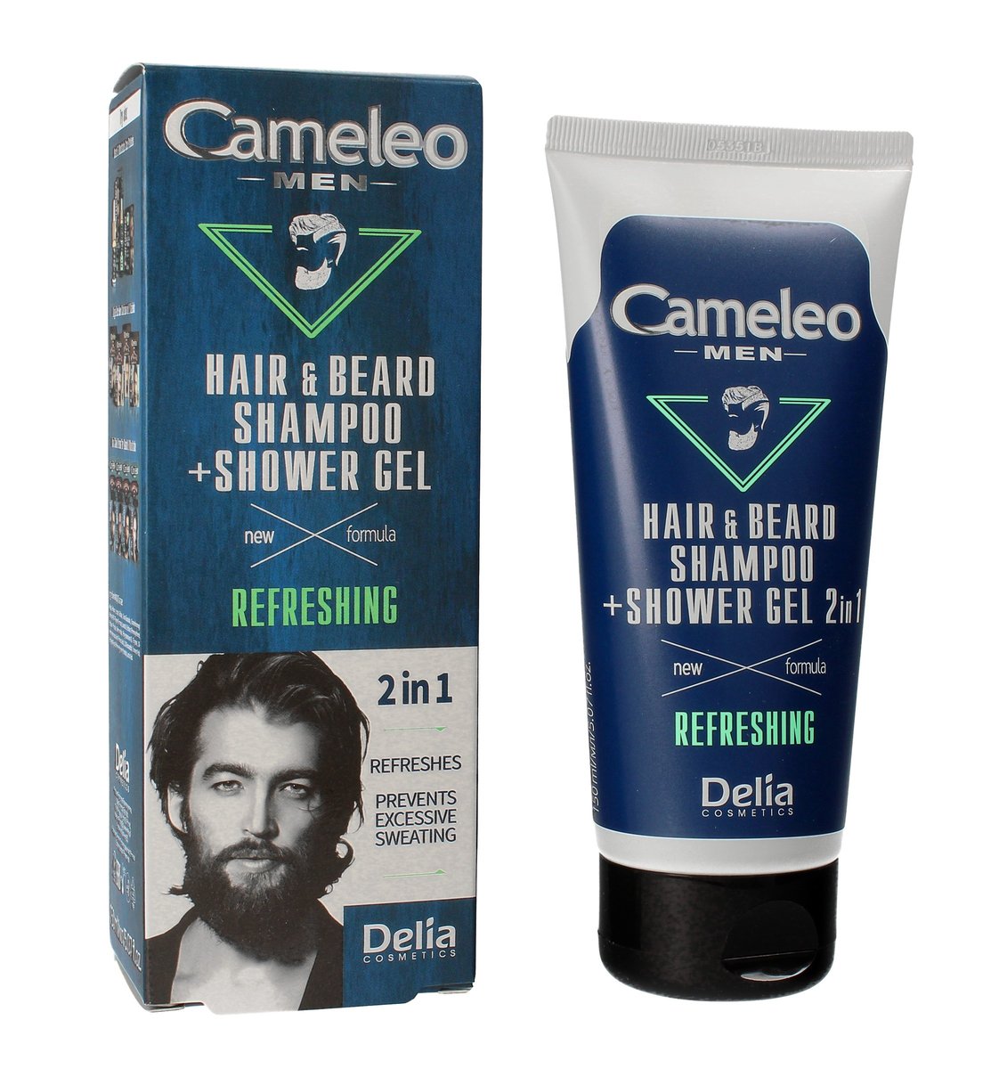 Delia Cameleo Men Szampon i żel pod prysznic 2w1 150 ml 5901350470855