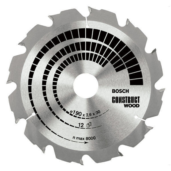 Bosch Tarcza do piły tarczowej Construct Wood 500 x 30 x 3 8 mm 36 2608640695 1 szt