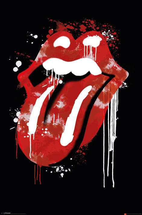 Pyramid Posters Bravado Rolling Stones (Graffiti Lips) - plakat PP33084