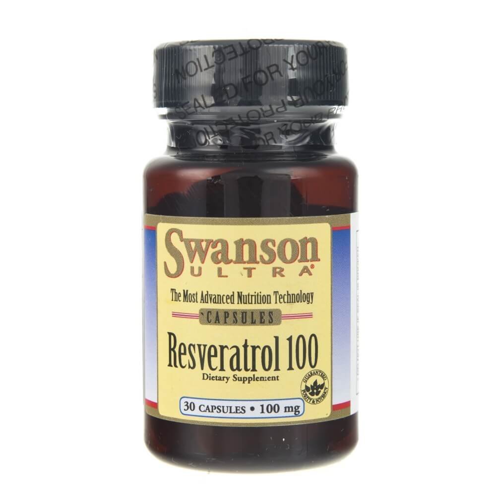 SWANSON Health Products Resweratrol 100 mg 30 kapsułek