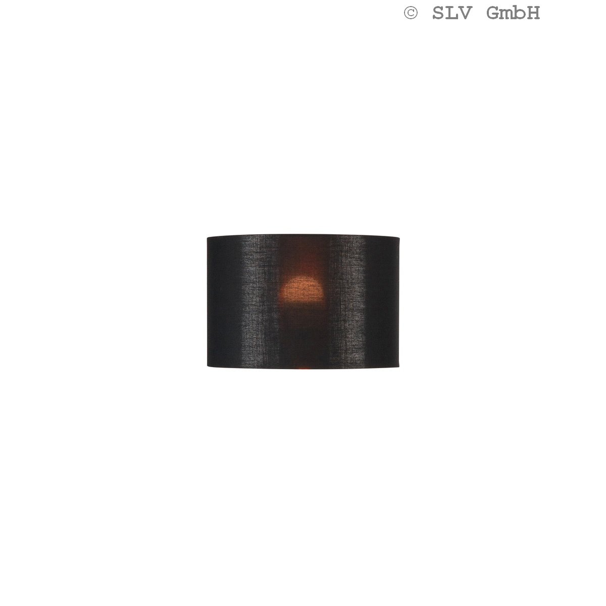 SLV SPOTLINE FENDA abażur D300 H200 czarny/miedź 155592