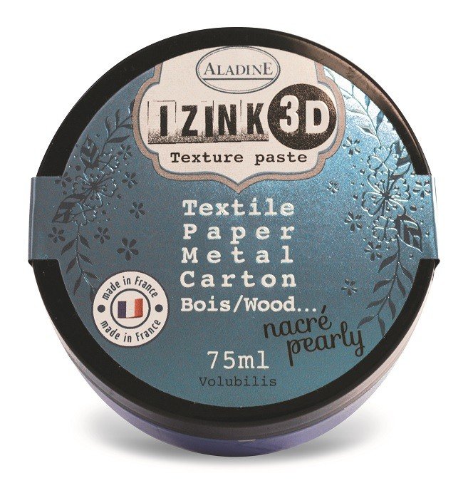 Aladine Pasta 3D, 75 ml, niebieska metaliczna