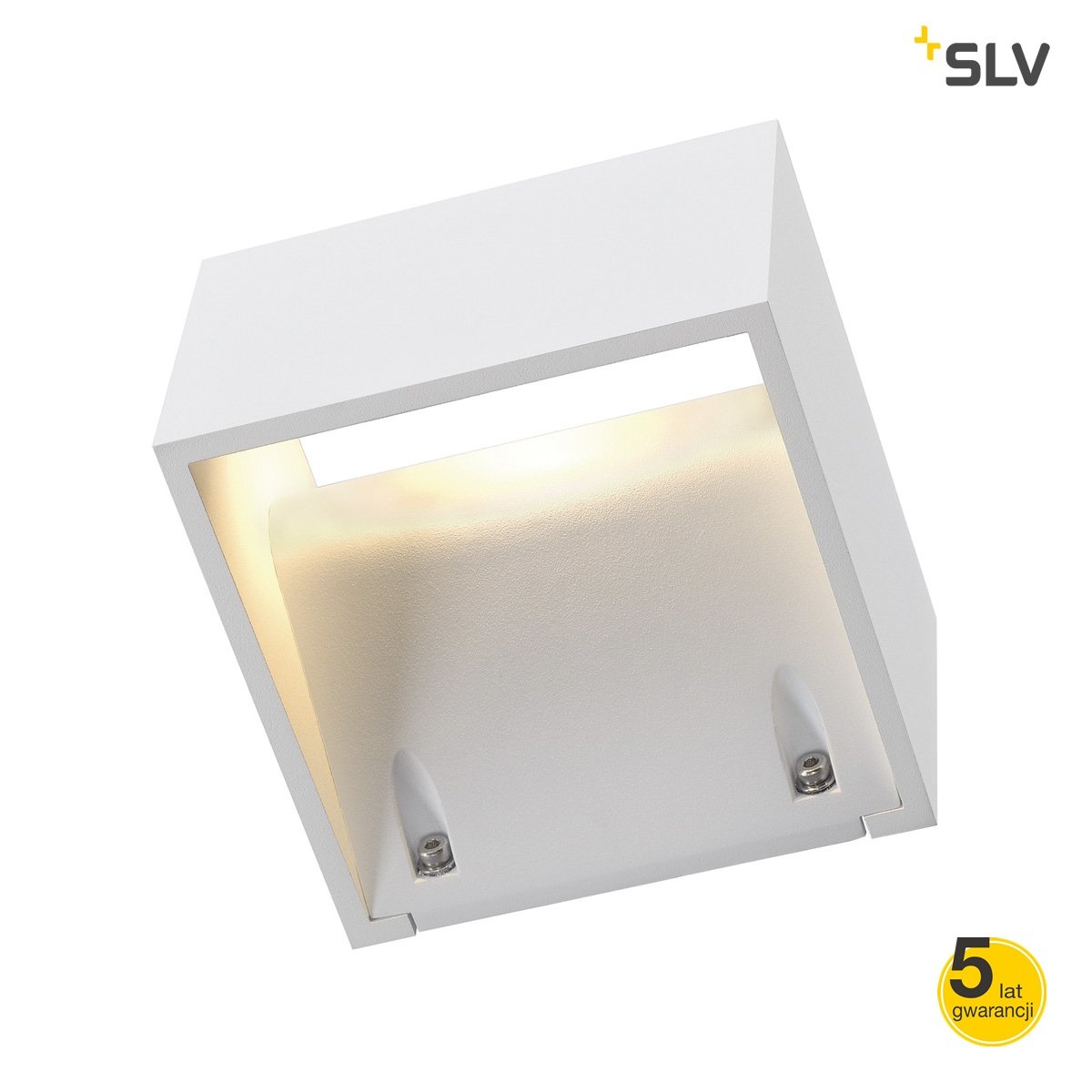 SLV Oprawa kinkietowa LOGS 6W LED biała 232101