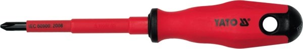 YATO wkrętak izolowany krzyżakowy 1000V PH0x60mm YT-2821