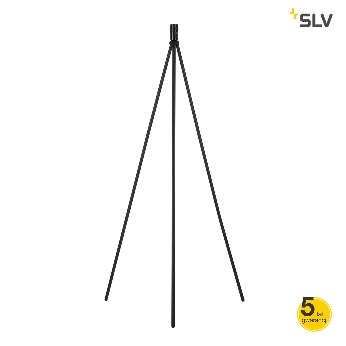 SLV SPOTLINE FENDA E27 lampa stojąca czarna mat bez abażura 155490