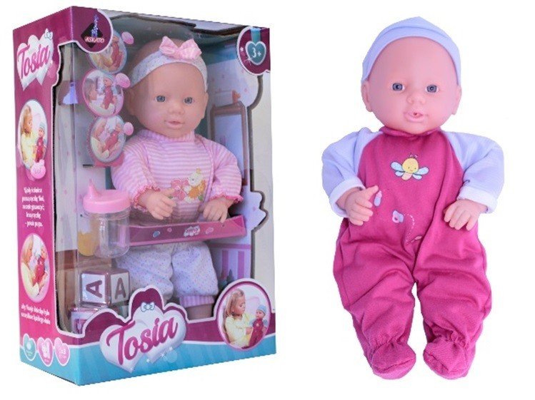 ASKATO Askato Lalka Bobas inter aktywny 36 cm  OD 199 ZŁ! GXP-666526