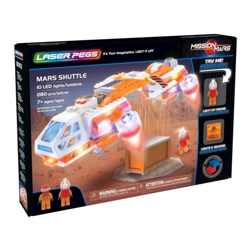 Laser Pegs Klocki Mars Shuttle