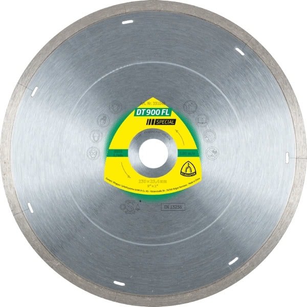 Klingspor Tarcza diamentowa pełna Supra DT900FL, 125x1,4x22,2 mm