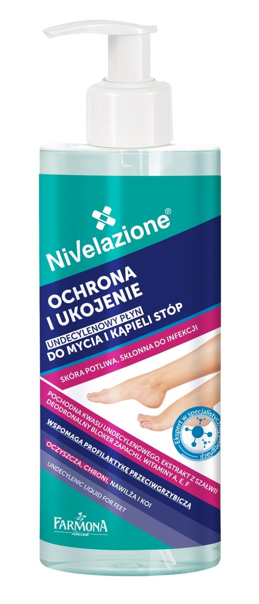 Nivelazione Undecylenowy płyn do mycia i kąpieli stóp 250ml