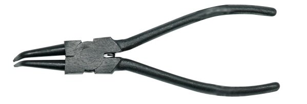 VOREL szczypce Segera wygięte wewnętrzne 200mm 43041
