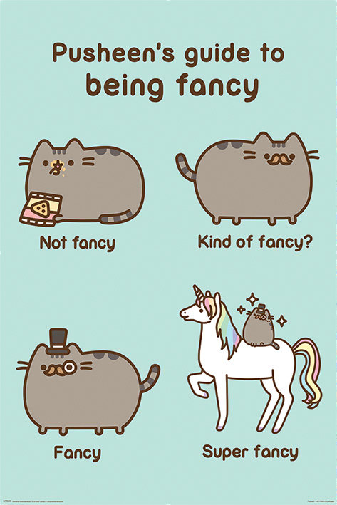 Pyramid International Pyramid International Plakat Pusheen (Super Fancy)