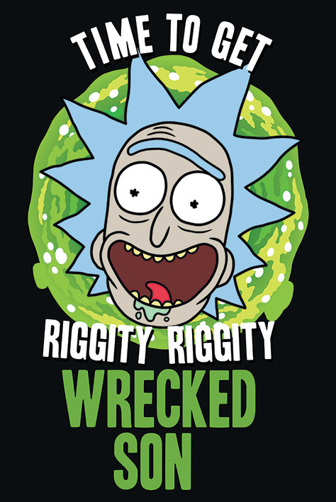 Pyramid Posters Rick and Morty (Wrecked Son) - plakat 61x91,5 PP34255