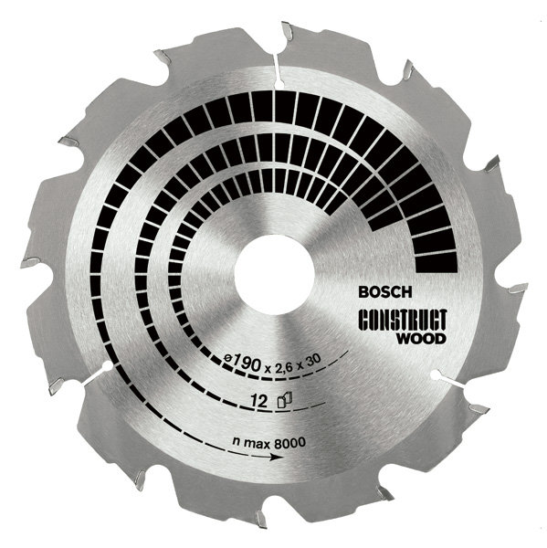 Bosch Piła tarczowa Construct Wood 210 x 30 mm 14 zębów