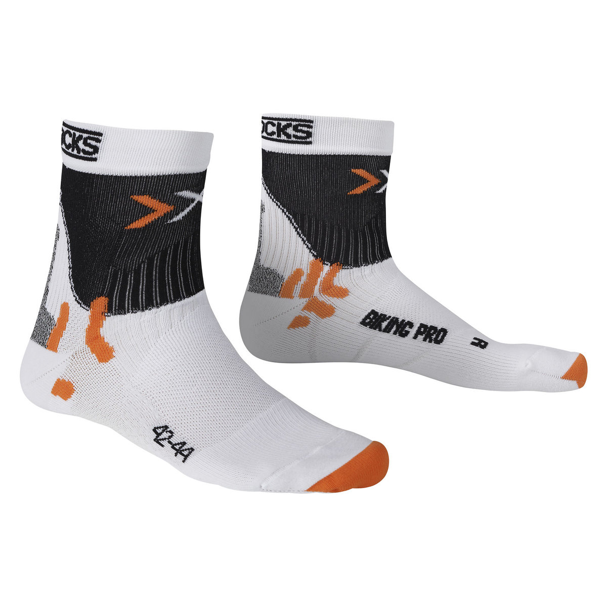 X-Socks, Skarpety, Biking Pro, biały, rozmiar 39-41