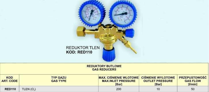 Fachowiec Reduktor tlen 07 FACHOWIEC, 10 bar