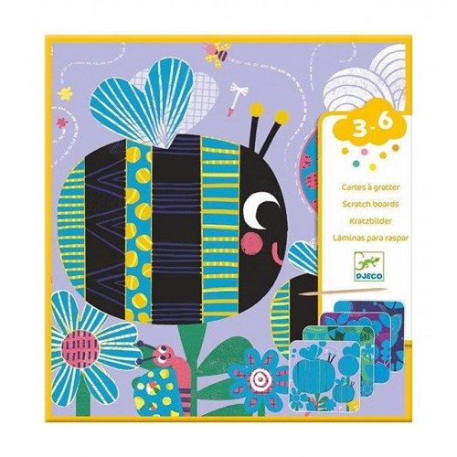 Djeco Owady - Wydrapywanka Dla Maluchów - DJ09092