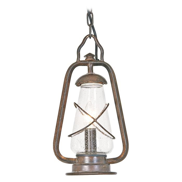 Elstead Lighting Lampa wisząca MINERS w stylu lampy górniczej