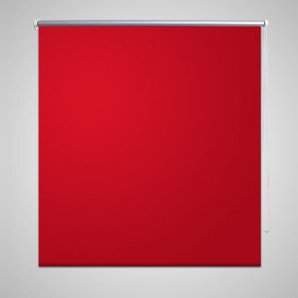 vidaXL vidaXL Roleta przeciwsoneczna 100 x 230 cm czerwona