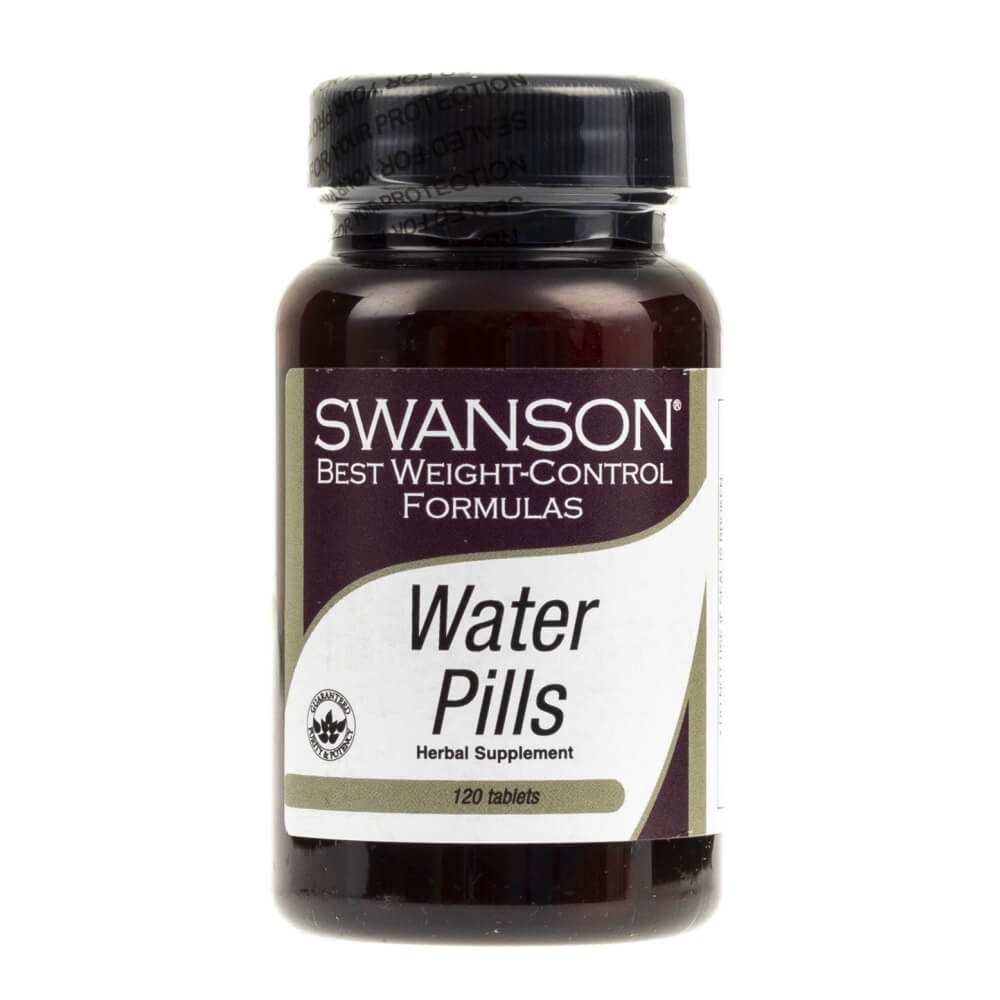SWANSON Water Pills, 120 tabletek