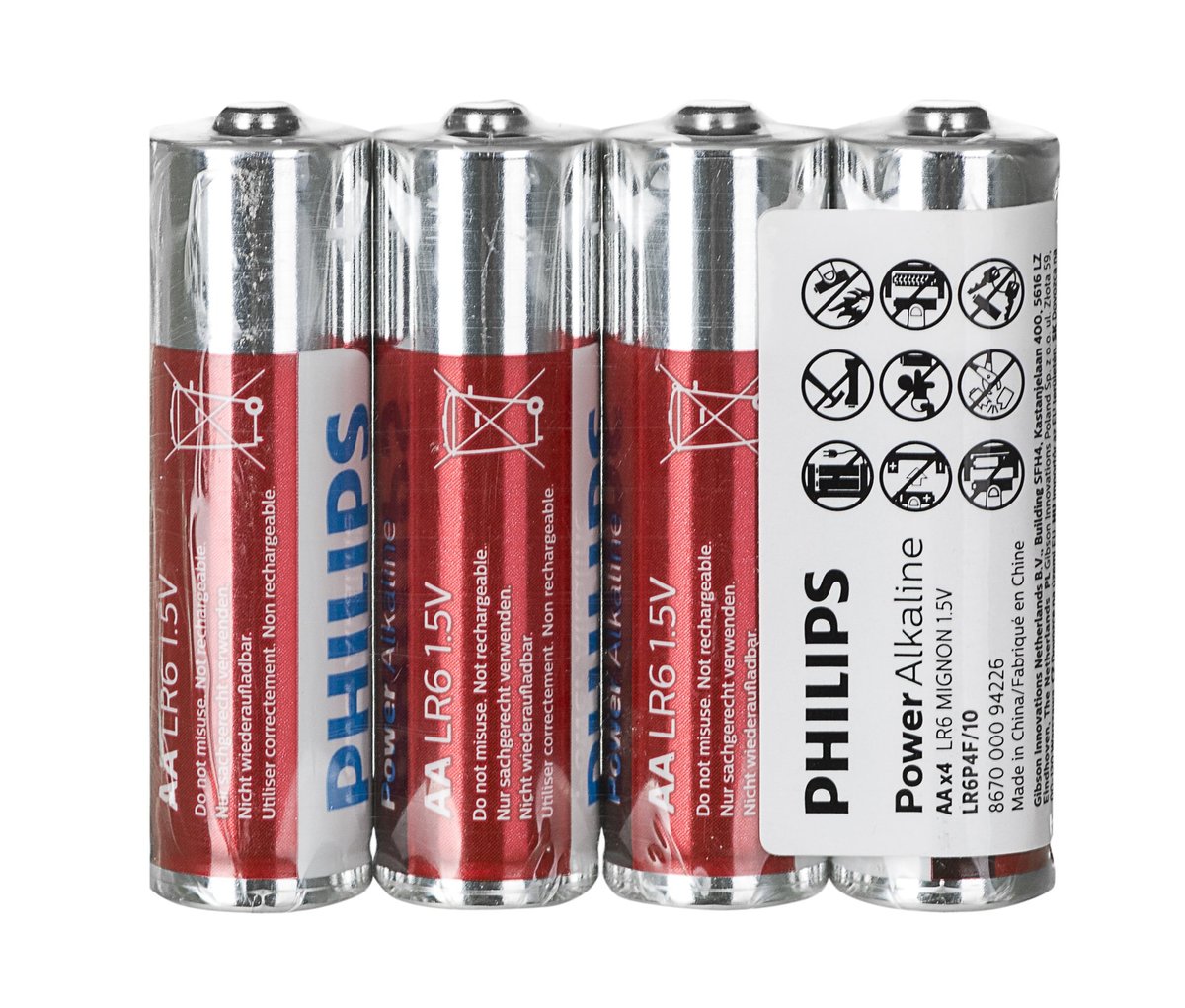Philips baterie AA 4 szt Power Alkaline (LR6P4F/10) BALPHIBAT0020 [8923285]