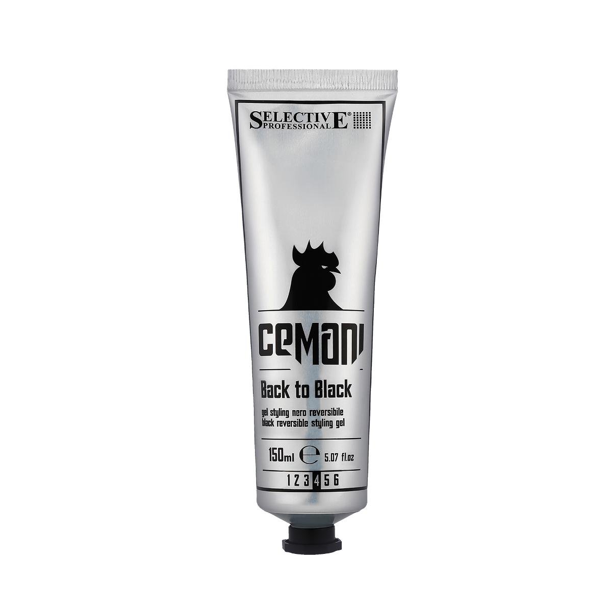 Selective CEMANI Back To Black Żel do stylizacji maskujący siwiznę 150ml 0000058818