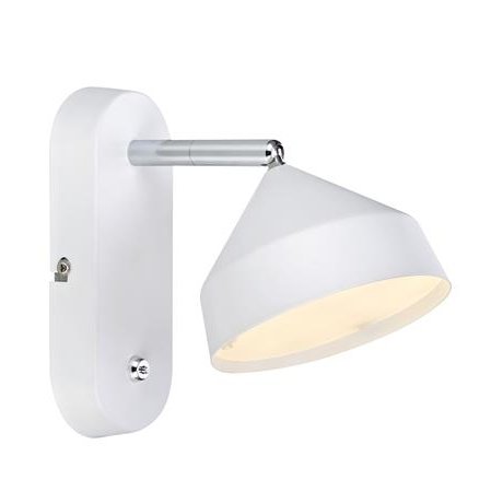 Markslojd Kinkiet LAMPA ścienna TRATT 105801 metalowa OPRAWA LED do sypialni IP2