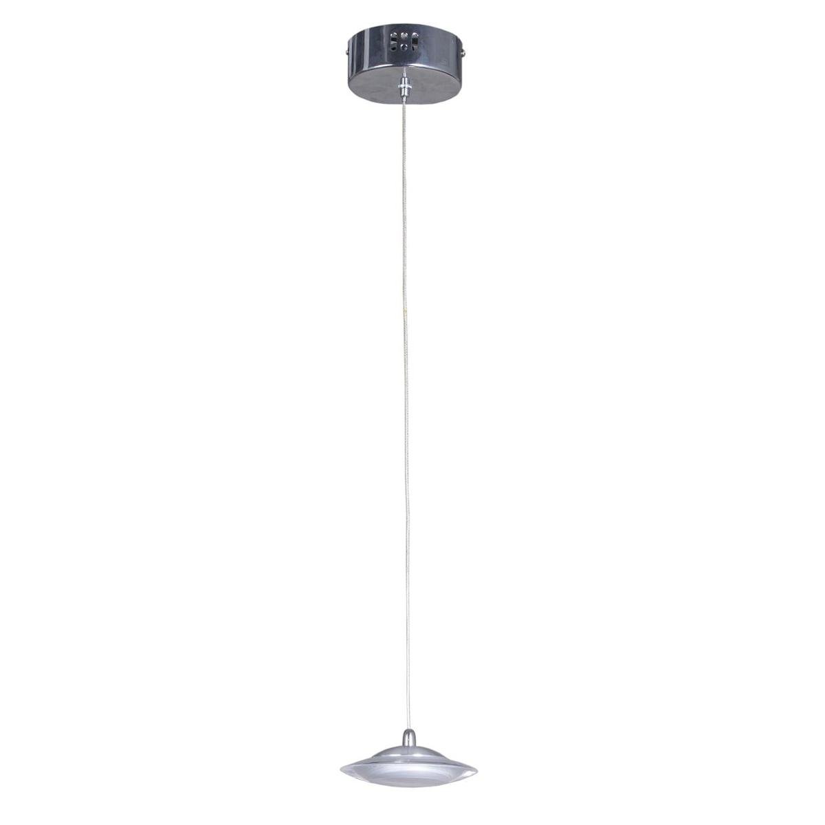 Milagro Lampa wisząca zwis Ellipse 1x5W LED chrom 411
