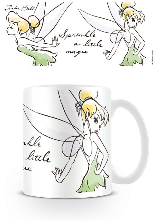 Tinkerbell Peter Pan Tinker Bell kubek, standardowe, STANDARD MG24052