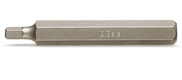 BETA Końcówka wkrętakowa trzpieniowa sześciokątna 6x75 mm, 10 mm