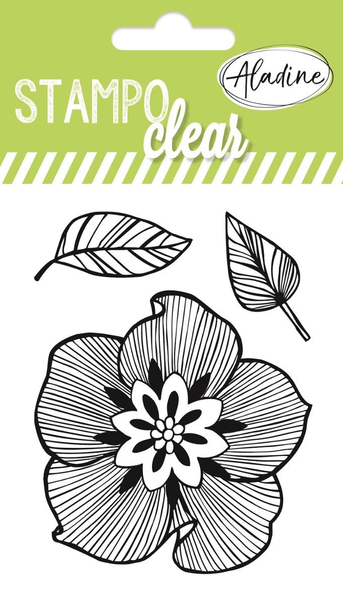 Aladine Stemple silikonowe, Kwiat i listki