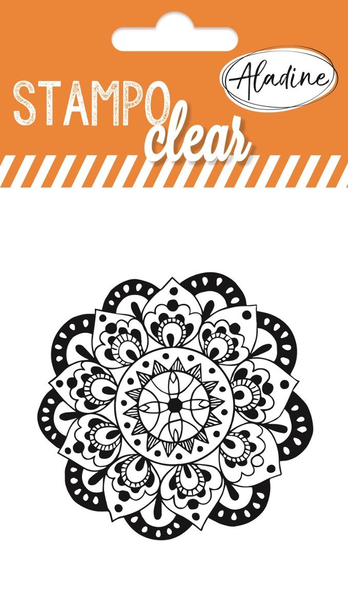 Aladine Stempel silikonowy, Mandala