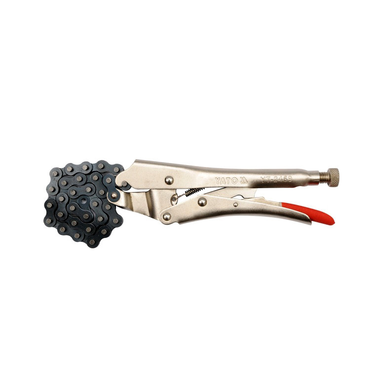 YATO szczypce zaciskowe z łańcuchem 250mm YT-2469