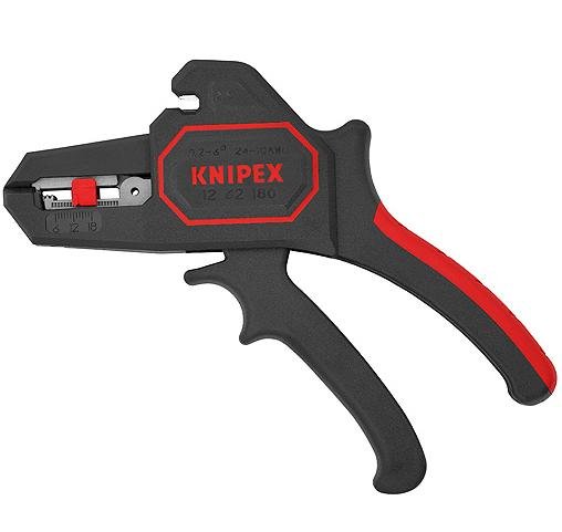 KNIPEX SZCZYPCE AUTOMATYCZNE ŚCIĄGACZ DO IZOLACJI K12 62 180