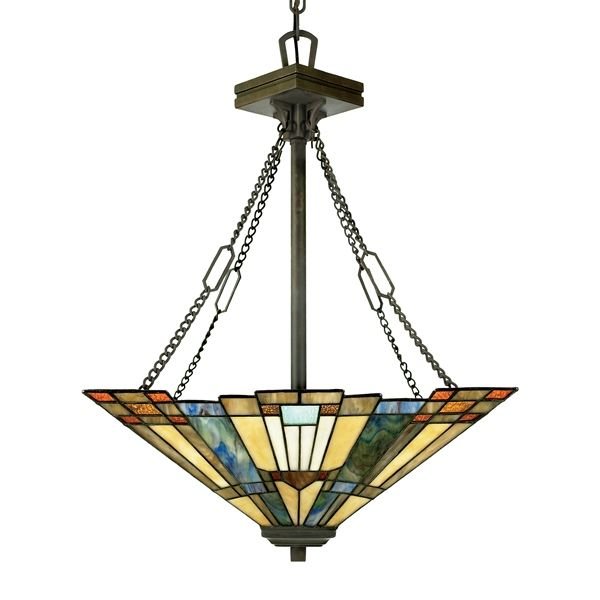 Elstead Lighting Uroczo zaprojektowana lampa wisząca Inglenook