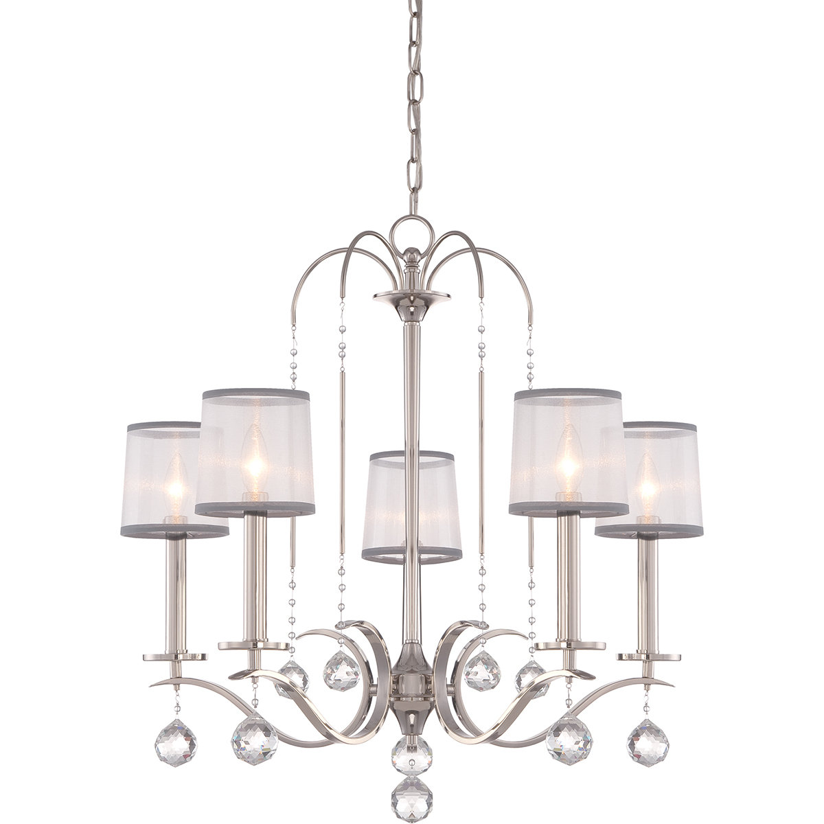 Elstead Lighting Lampa wisząca WHITNEY5 QZ/WHITNEY5 Lighting