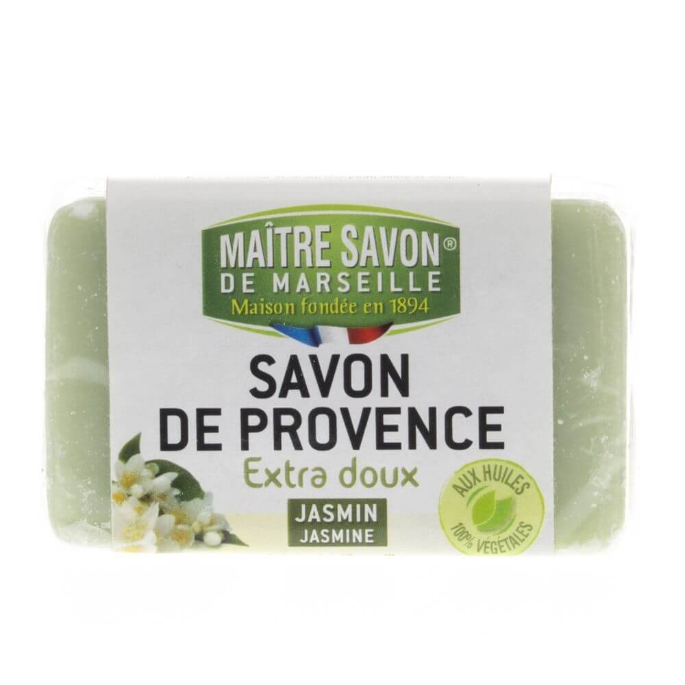 Maitre Savon De Marseille Mydło marsylskie jaśmin 100 g - Maître Savon