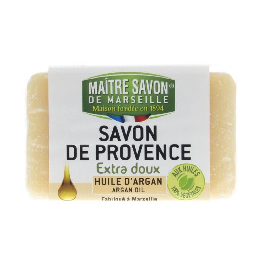 Maitre Savon De Marseille Mydło marsylskie olej arganowy 100 g - Maître Savon 1579MIV3